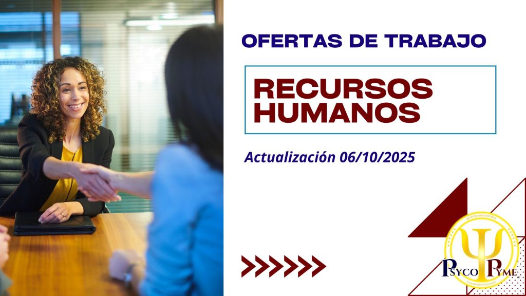 06-10-2025 | Empleos de Recursos Humanos