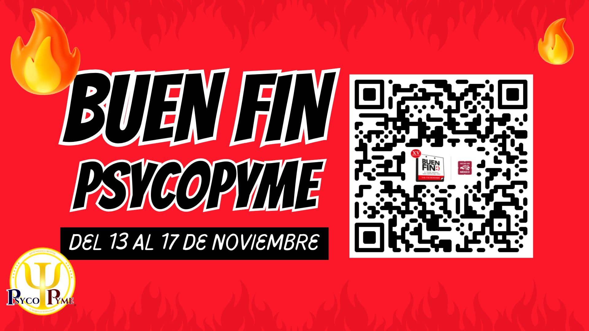 🚀 ¡Llegó el BUEN FIN con PsycoPyme®!