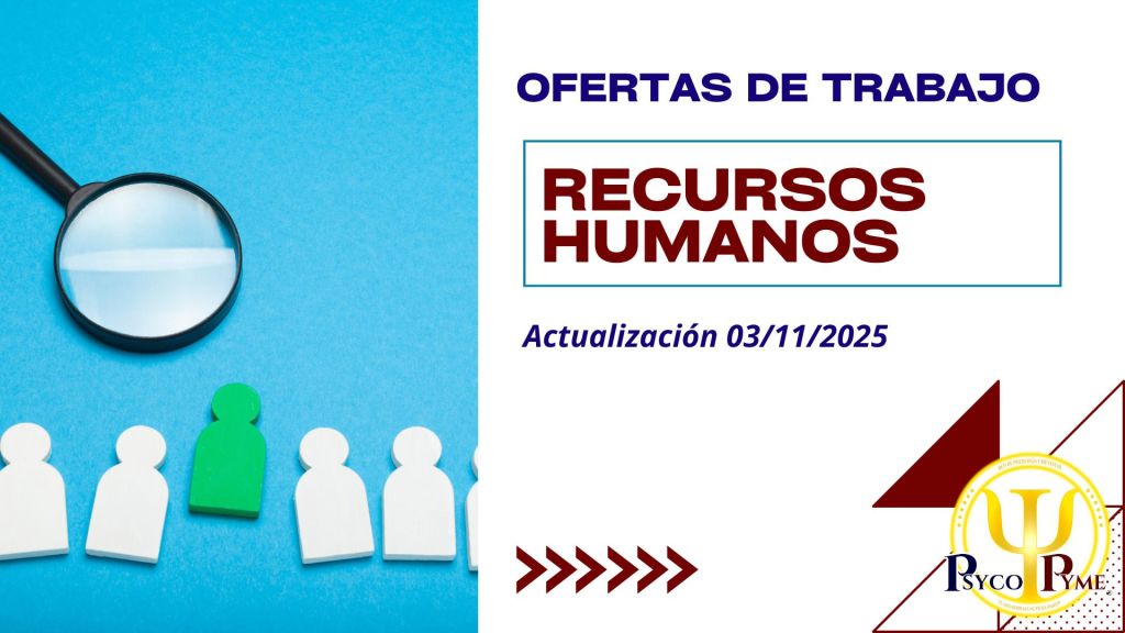03-11-2025 | Empleos de Recursos Humanos